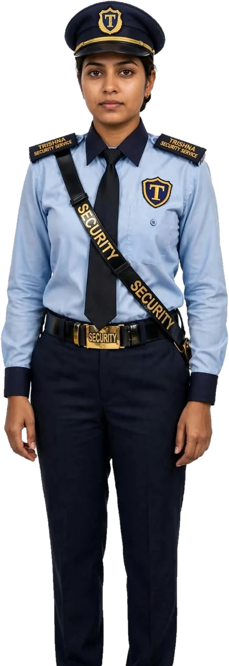 Trishna Security Service uniformed security guard in Muzaffarpur